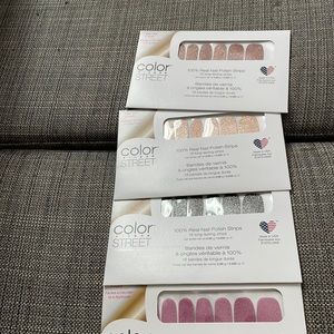 Colorstreet lot of 4 glitters